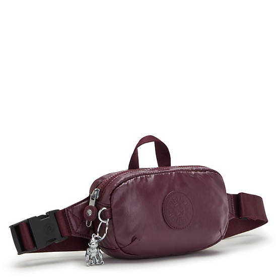 Sac De Taille Kipling Alys Metallic Bordeaux |EWYI-02606448