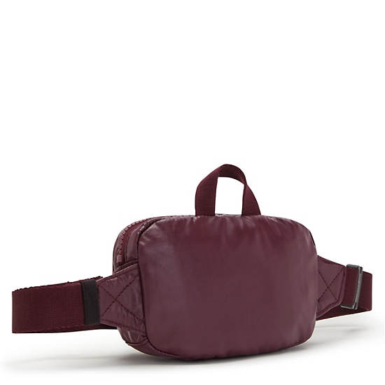 Sac De Taille Kipling Alys Metallic Bordeaux |EWYI-02606448