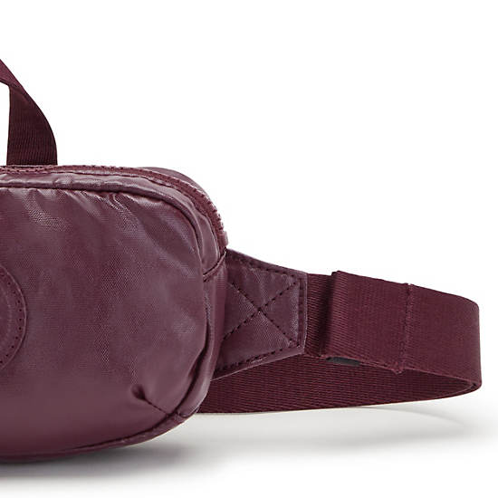 Sac De Taille Kipling Alys Metallic Bordeaux |EWYI-02606448