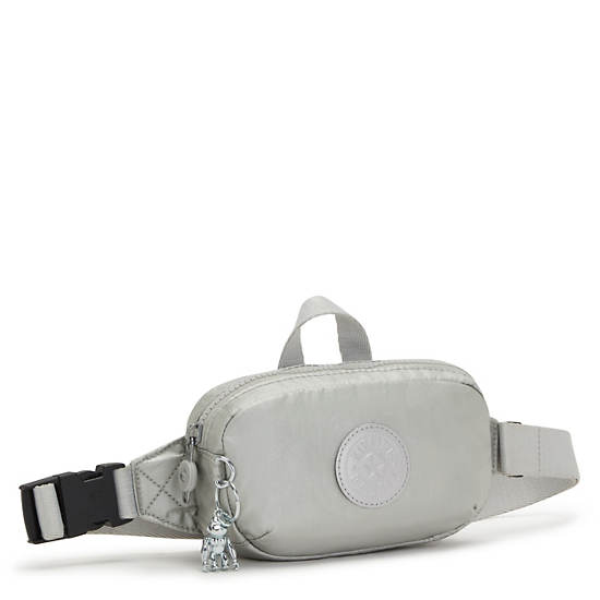 Sac De Taille Kipling Alys Metallic Argent |SZDJ-97962685