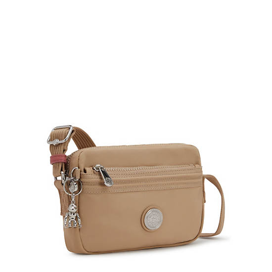 Sacs Crossbody Kipling Abanu Slim Beige |HJUC-78398793