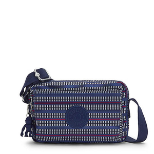 Sacs Crossbody Kipling Abanu Printed Bleu |CLFY-66342038