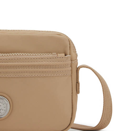 Sacs Crossbody Kipling Abanu Slim Beige |HJUC-78398793