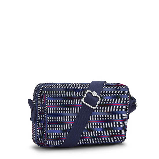 Sacs Crossbody Kipling Abanu Printed Bleu |CLFY-66342038