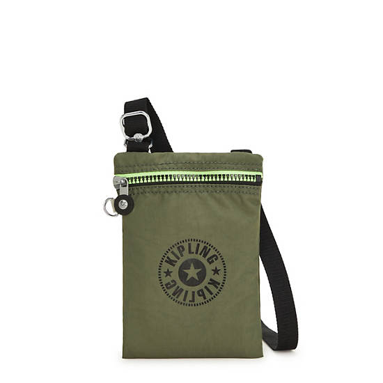 Sacs Crossbody Kipling Afia Lite Mini Vert Olive |RLKO-91802862