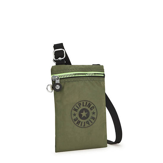 Sacs Crossbody Kipling Afia Lite Mini Vert Olive |RLKO-91802862