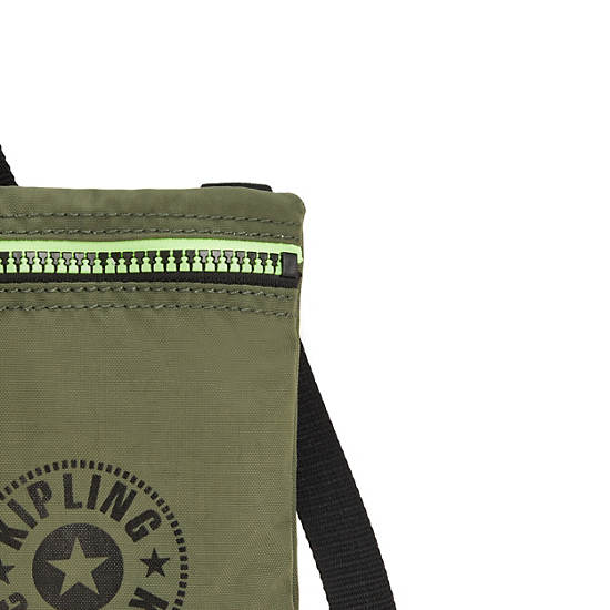 Sacs Crossbody Kipling Afia Lite Mini Vert Olive |RLKO-91802862