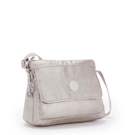 Sacs Crossbody Kipling Aisling Metallic Argent |FUCN-27408241