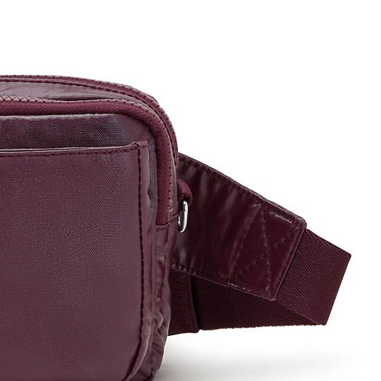 Sacs Crossbody Kipling Abanu Multi Metallic Convertible Bordeaux |VNPG-56865435