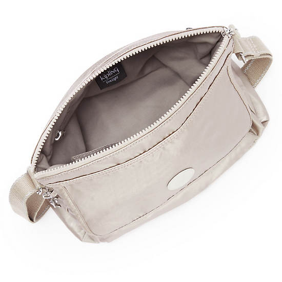 Sacs Crossbody Kipling Aisling Metallic Argent |FUCN-27408241