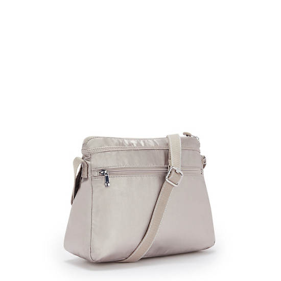 Sacs Crossbody Kipling Aisling Metallic Argent |FUCN-27408241