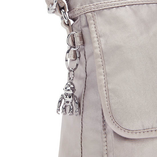 Sacs Crossbody Kipling Aisling Metallic Argent |FUCN-27408241