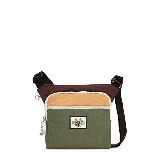 Sacs Crossbody Kipling Almiro Vert Olive |EQNH-05403625