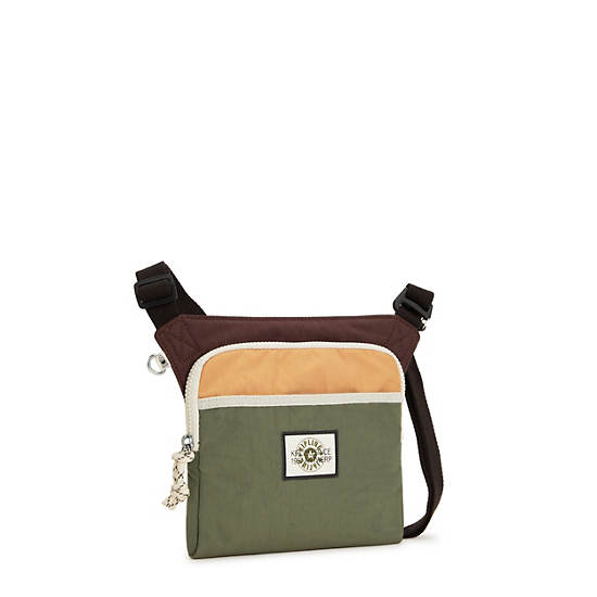 Sacs Crossbody Kipling Almiro Vert Olive |EQNH-05403625