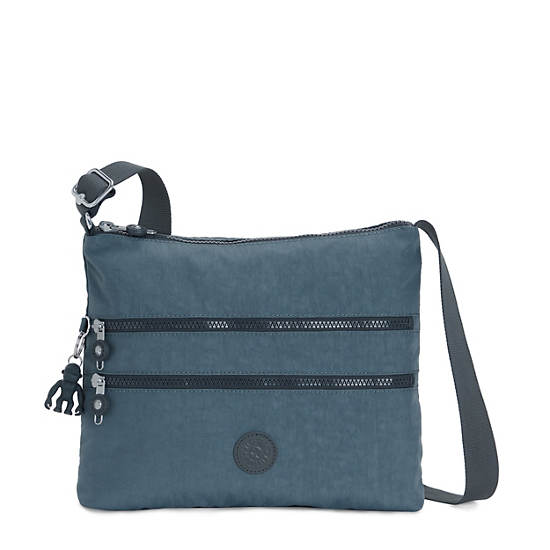 Sacs Crossbody Kipling Alvar Bleu Marine Grise |JOZB-38210768