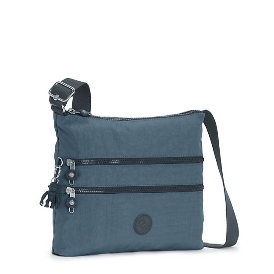 Sacs Crossbody Kipling Alvar Bleu Marine Grise |JOZB-38210768