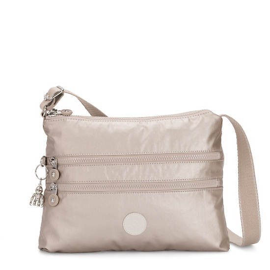 Sacs Crossbody Kipling Alvar Metallic Argent |JIMK-72911506