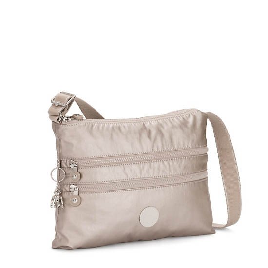 Sacs Crossbody Kipling Alvar Metallic Argent |JIMK-72911506