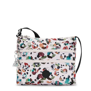 Sacs Crossbody Kipling Alvar Printed Blanche Multicolore |HACN-97512495