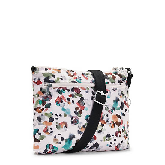 Sacs Crossbody Kipling Alvar Printed Blanche Multicolore |HACN-97512495