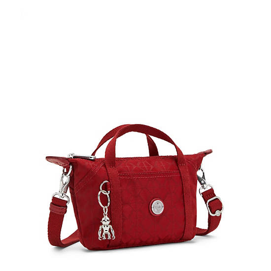 Sacs Crossbody Kipling Art Compact Rouge |XRTH-41717670