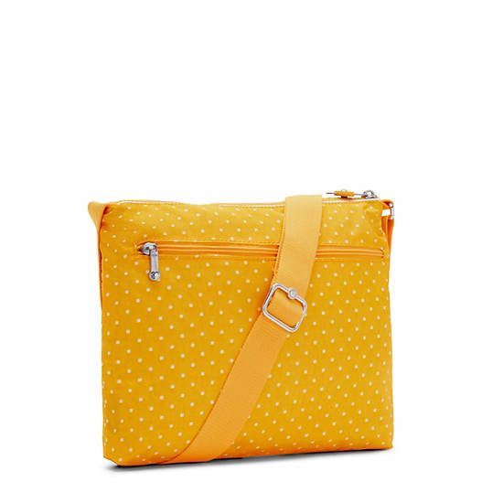 Sacs Crossbody Kipling Alvar Printed Jaune |PYGL-39240231