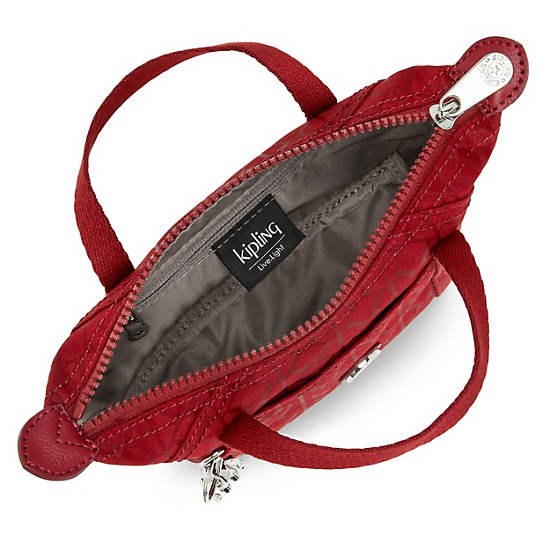 Sacs Crossbody Kipling Art Compact Rouge |XRTH-41717670