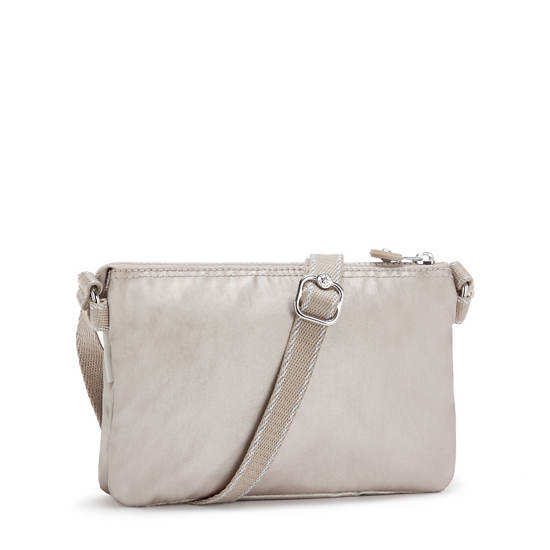 Sacs Crossbody Kipling Creativity XB Metallic Beige |UQKI-11858217