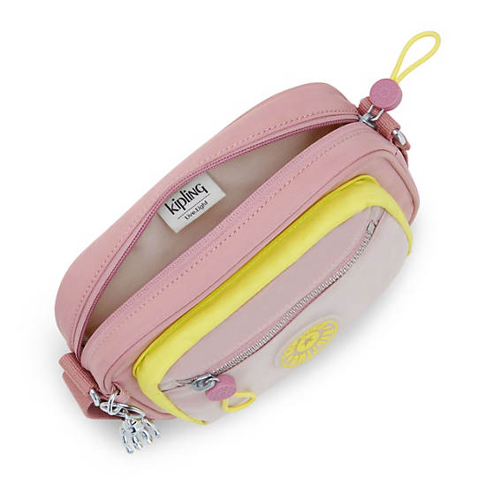 Sacs Crossbody Kipling Enise Rose Jaune |RAZQ-62110445