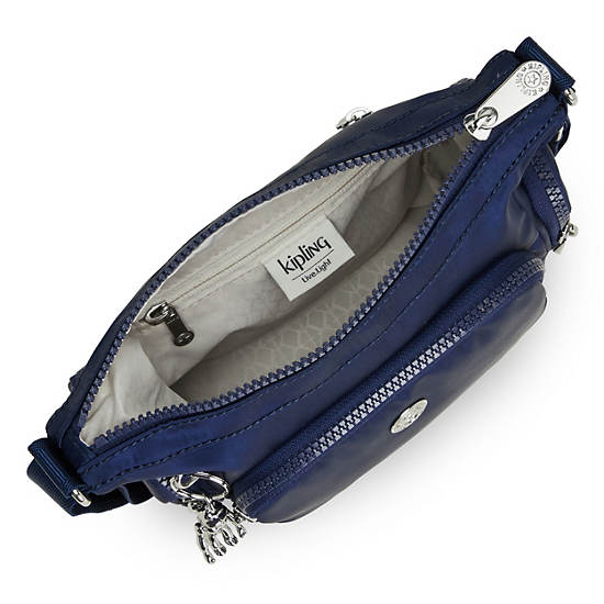 Sacs Crossbody Kipling Gabbie Mini Bleu |ATZI-41221029