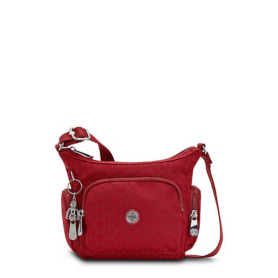 Sacs Crossbody Kipling Gabbie Mini Rouge |DIXE-28388361