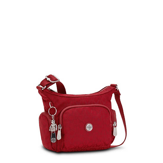 Sacs Crossbody Kipling Gabbie Mini Rouge |DIXE-28388361