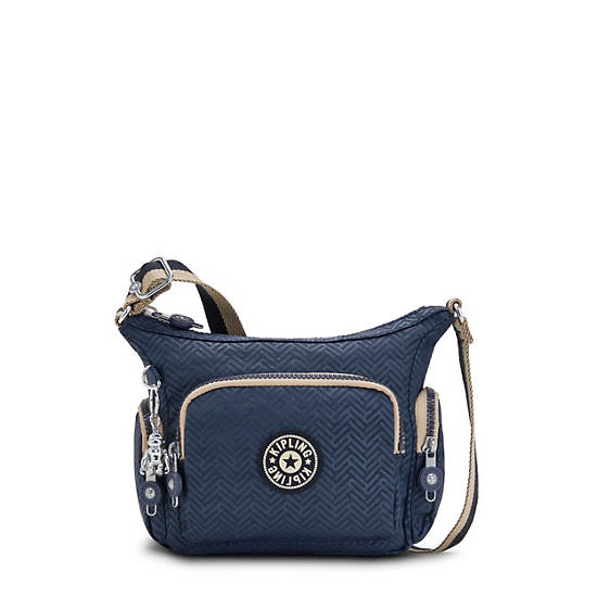 Sacs Crossbody Kipling Gabbie Mini Printed Bleu |CUOK-77553576