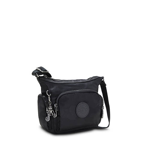 Sacs Crossbody Kipling Gabbie Mini Noir Camouflage |JVGU-85493219