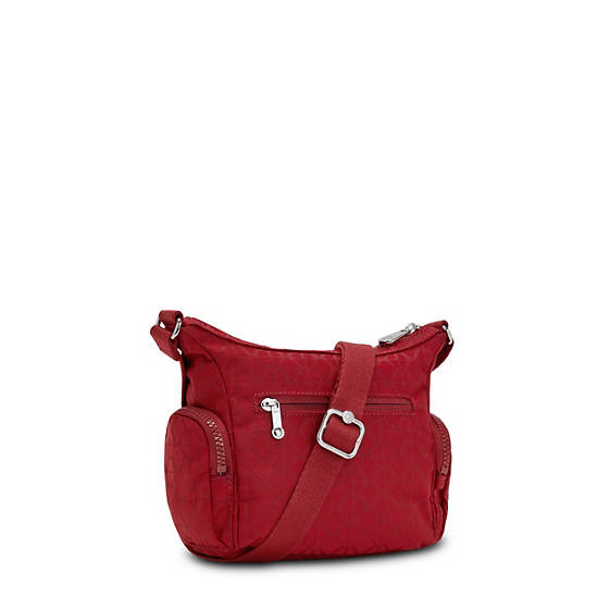 Sacs Crossbody Kipling Gabbie Mini Rouge |DIXE-28388361