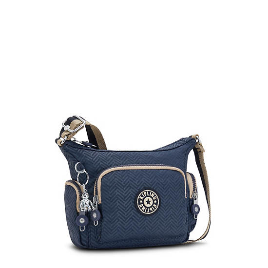 Sacs Crossbody Kipling Gabbie Mini Printed Bleu |CUOK-77553576