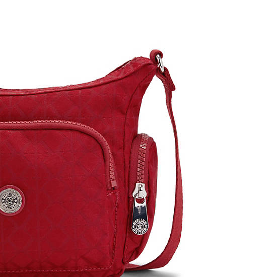 Sacs Crossbody Kipling Gabbie Mini Rouge |DIXE-28388361