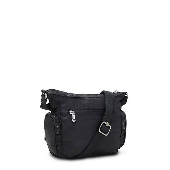 Sacs Crossbody Kipling Gabbie Mini Noir Camouflage |JVGU-85493219