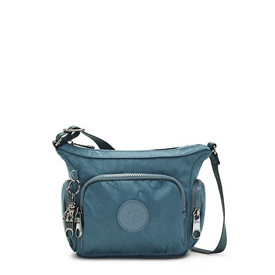 Sacs Crossbody Kipling Gabbie Mini Printed Bleu Marine Grise |WRAT-62649542