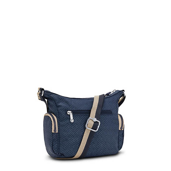 Sacs Crossbody Kipling Gabbie Mini Printed Bleu |CUOK-77553576