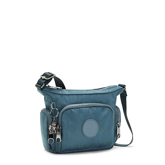 Sacs Crossbody Kipling Gabbie Mini Printed Bleu Marine Grise |WRAT-62649542