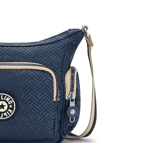 Sacs Crossbody Kipling Gabbie Mini Printed Bleu |CUOK-77553576