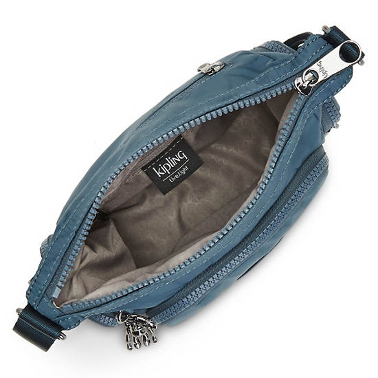 Sacs Crossbody Kipling Gabbie Mini Printed Bleu Marine Grise |WRAT-62649542