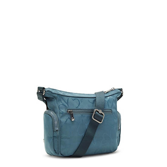 Sacs Crossbody Kipling Gabbie Mini Printed Bleu Marine Grise |WRAT-62649542