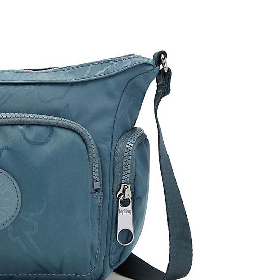 Sacs Crossbody Kipling Gabbie Mini Printed Bleu Marine Grise |WRAT-62649542