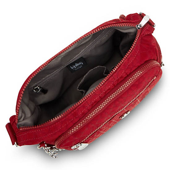 Sacs Crossbody Kipling Gabbie Small Rouge |WLDM-07711023