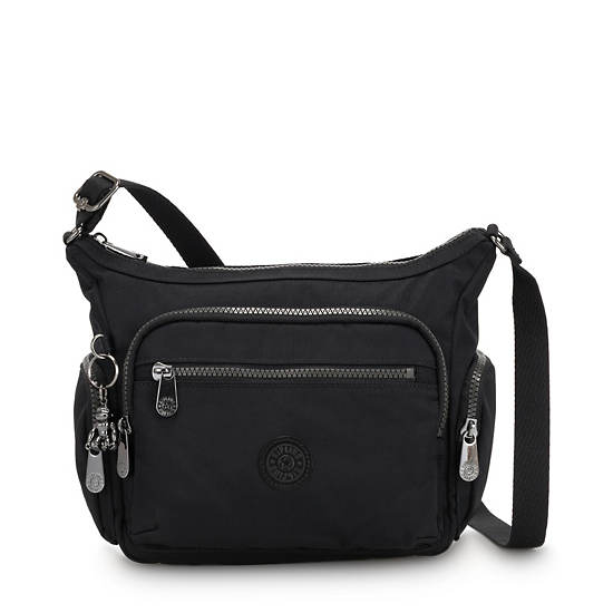 Sacs Crossbody Kipling Gabbie Small Noir Grise |VBHE-44765354