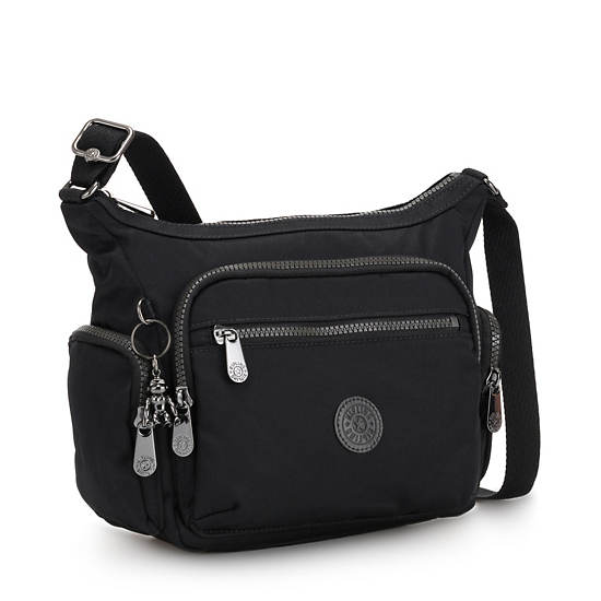 Sacs Crossbody Kipling Gabbie Small Noir Grise |VBHE-44765354