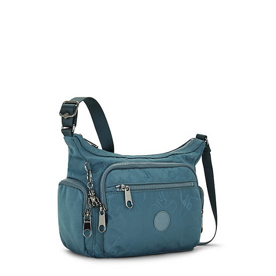 Sacs Crossbody Kipling Gabbie Small Printed Bleu Marine Grise |RADA-78300813