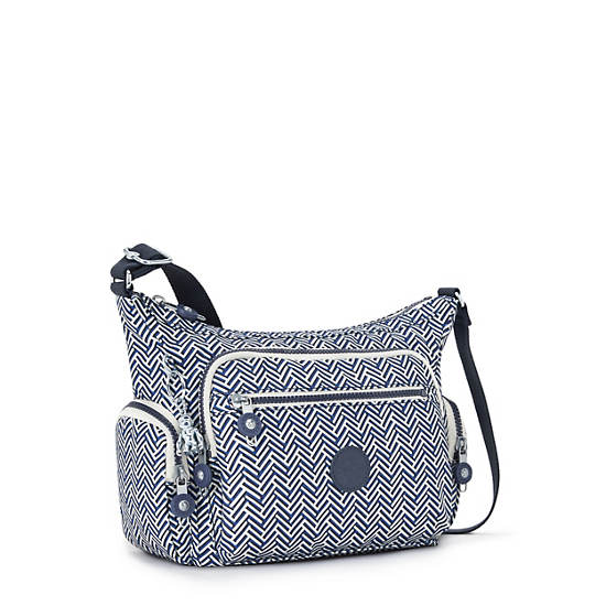 Sacs Crossbody Kipling Gabbie Small Printed Grise |ENKE-67549107